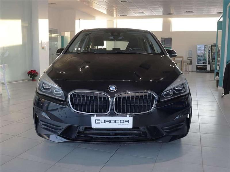 Usata BMW 218 Active Tourer Advantage 150 CV (110 kW) 2021 Nero / black Monovolume