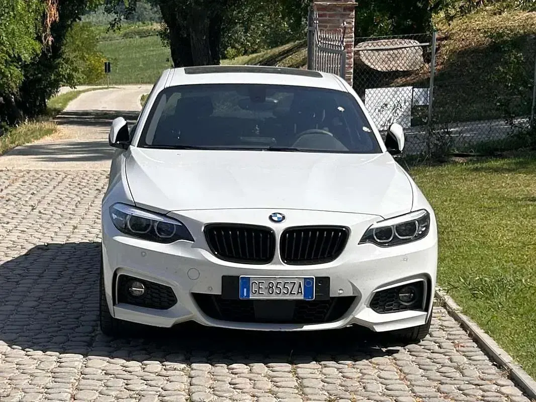 Usata BMW 220 M Sport 184 CV (135 kW) 2021 Bianco Coupé