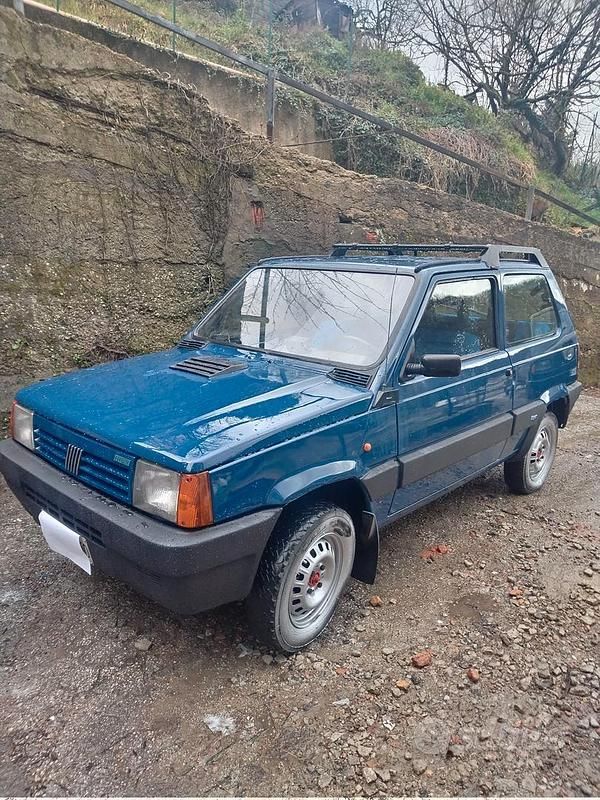 Usata Fiat Panda 4x4 1993 Blu Utilitaria