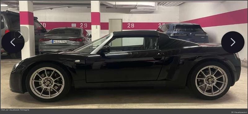 Usata Opel Speedster 147 CV (108 kW) 2002 Nero Cabrio