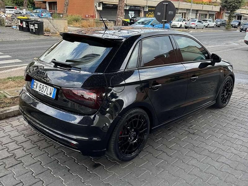 Usata Audi A1 Sportback Ambition 185 CV (136 kW) 2014 Nero Utilitaria