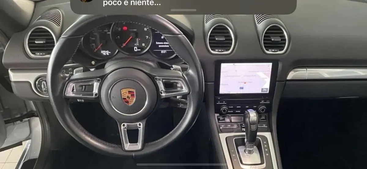 Usata Porsche 718 299 CV (219 kW) 2017 Argento Cabrio