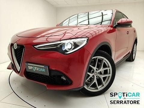 Usata Alfa Romeo Stelvio Ti 209 CV (153 kW) 2018 Rosso SUV