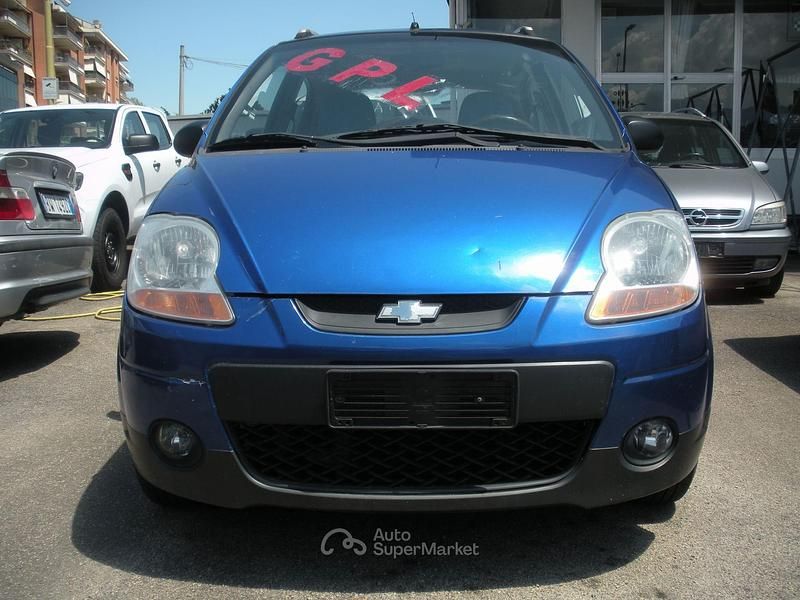 Usata Chevrolet Matiz 52 CV (38 kW) 2008 Blu Utilitaria