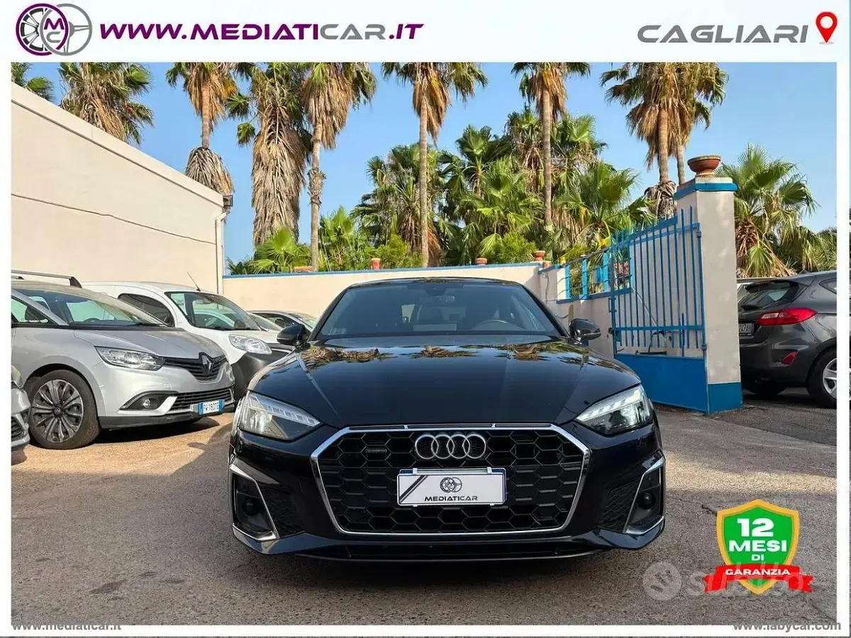 Usata Audi A5 S-Line 204 CV (150 kW) 2022 Nero Coupé