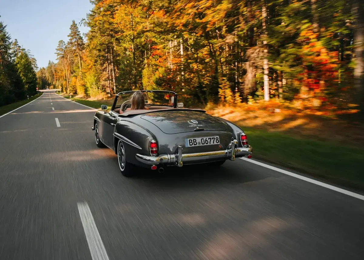 Usata Mercedes 190 105 CV (77 kW) 1956 Grigio Berlina