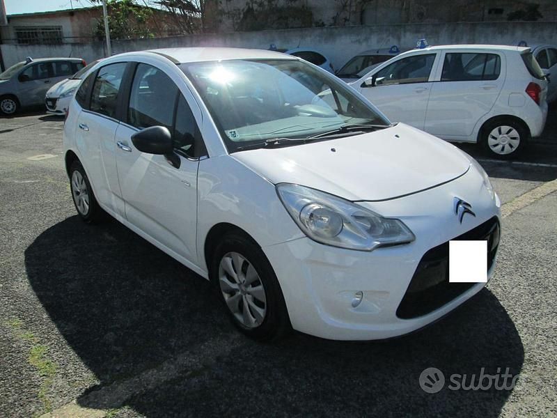 Usata Citroën C3 Exclusive 60 CV (44 kW) 2012 Bianco pastello Utilitaria