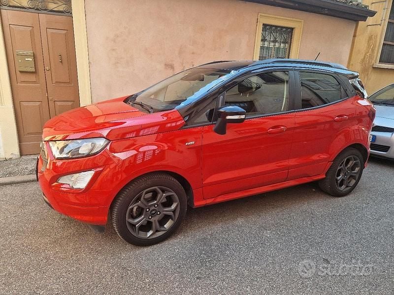 Usata Ford Ecosport 100 CV (73 kW) 2021 Rosso SUV
