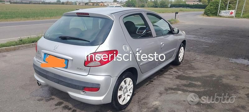 Usata Peugeot 206+ 60 CV (44 kW) 2012 Grigio Utilitaria