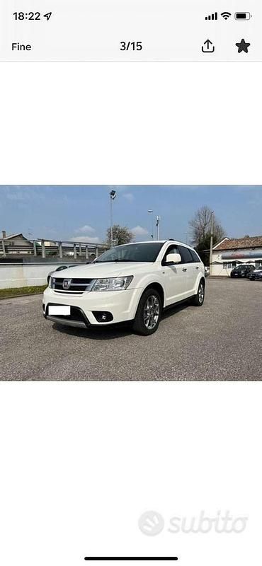 Usata Fiat Freemont 170 CV (125 kW) 2015 Bianco SUV