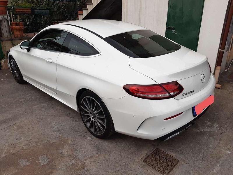Usata Mercedes C220 Executive 194 CV (142 kW) 2021 Bianco Coupé