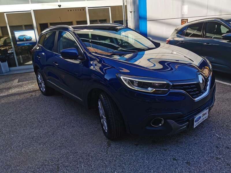Usata Renault Kadjar Intens 110 CV (80 kW) 2016 Blu/azzurro SUV