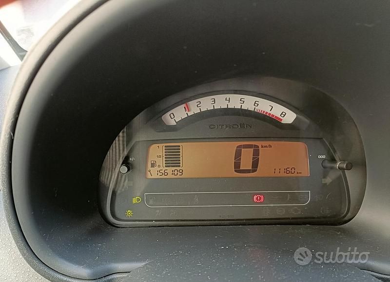 Usata Citroën C2 2007 Rosso Utilitaria