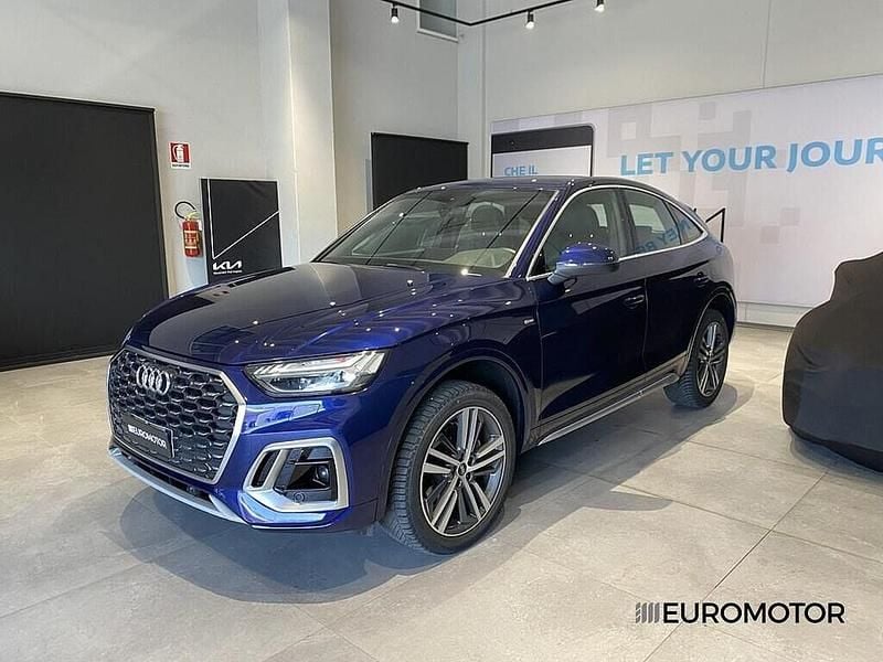 Usata Audi Q5 Sportback S-line plus 204 CV (150 kW) 2021 Blu SUV