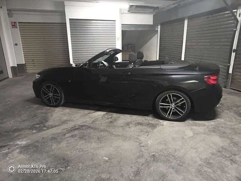 Usata BMW 220 M Sport 184 CV (135 kW) 2021 Nero Cabrio