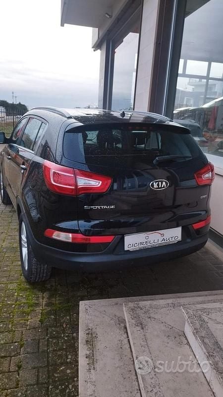 Usata Kia Sportage Active 115 CV (84 kW) 2011 Nero SUV