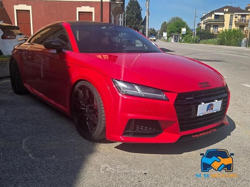Usata Audi TT Design 230 CV (169 kW) 2017 Rosso Coupé