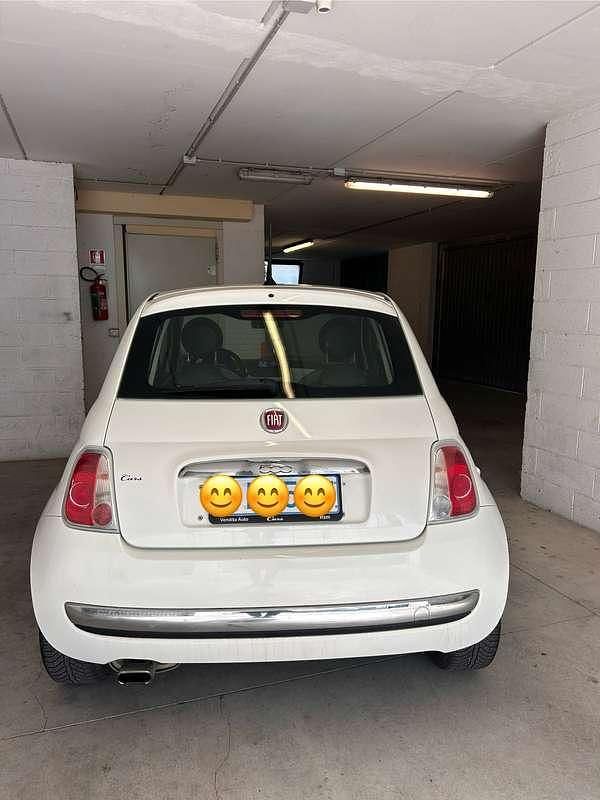 Usata Fiat 500 Lounge 95 CV (69 kW) 2013 Bianco Utilitaria