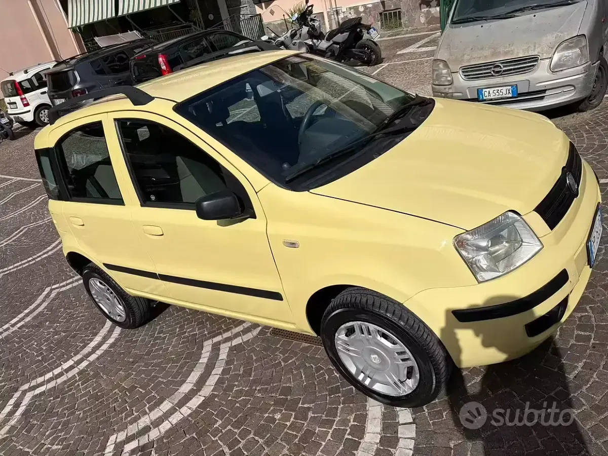 Usata Fiat Panda 60 CV (44 kW) 2008 Giallo Utilitaria