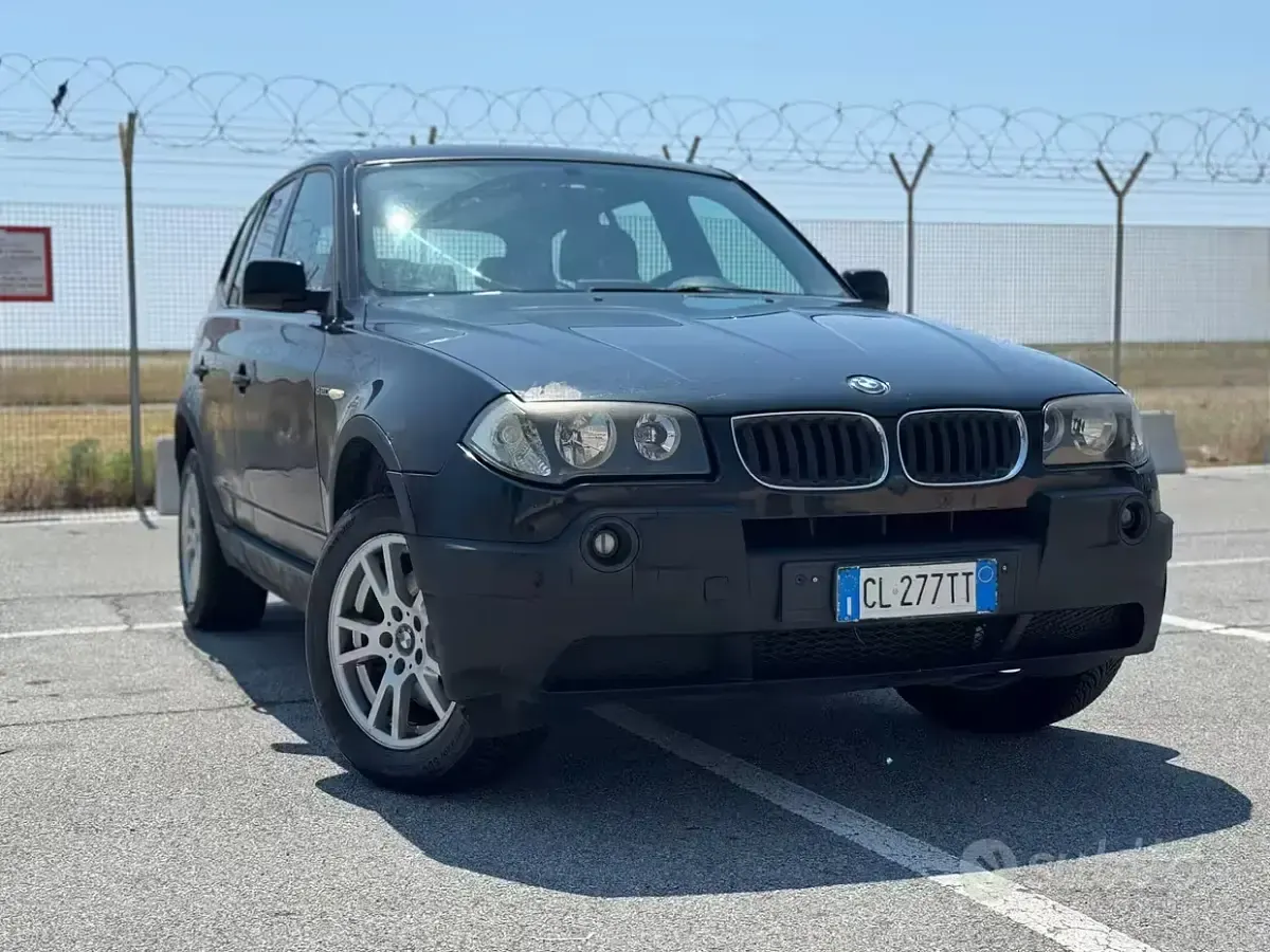 Usata BMW X3 150 CV (110 kW) 2005 Nero SUV