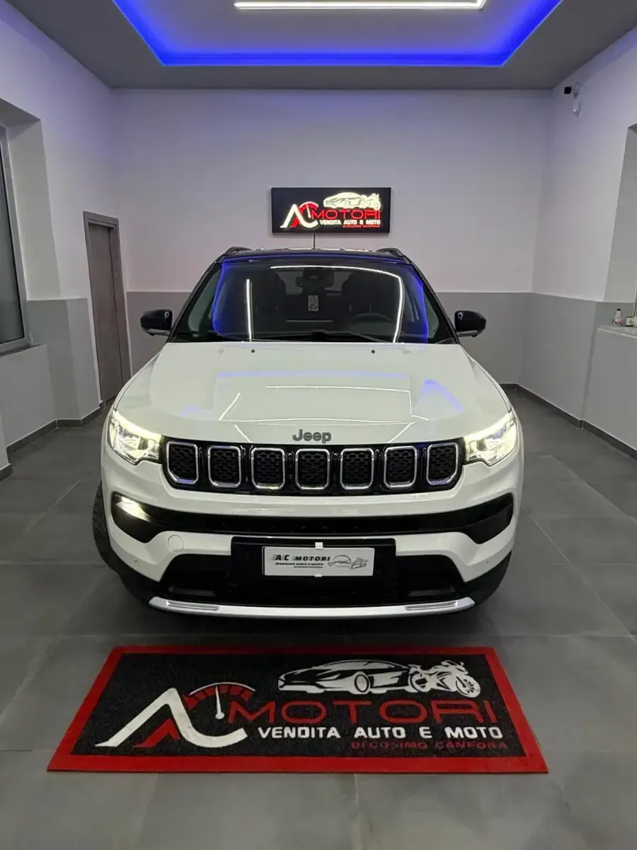 Usata Jeep Compass Limited 179 CV (131 kW) 2021 Bianco SUV