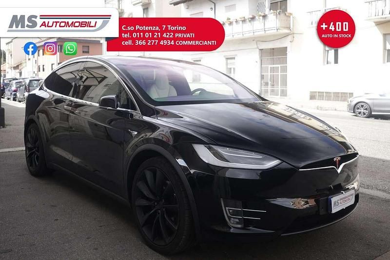 Nero Usata 2019 Tesla Model X SUV | 46.900 € (Ottimo prezzo) - Immagine 1/4