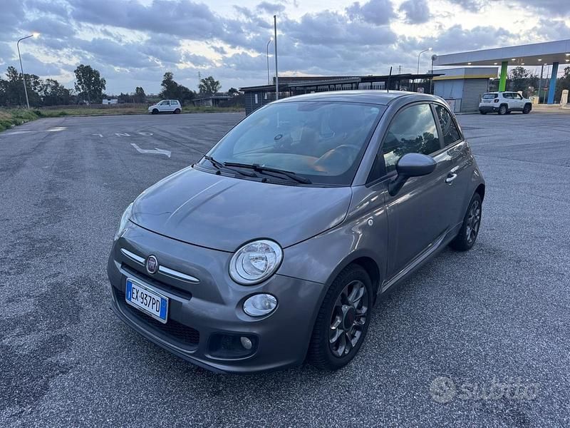 Usata Fiat 500 Lounge 69 CV (50 kW) 2016 Marrone Berlina