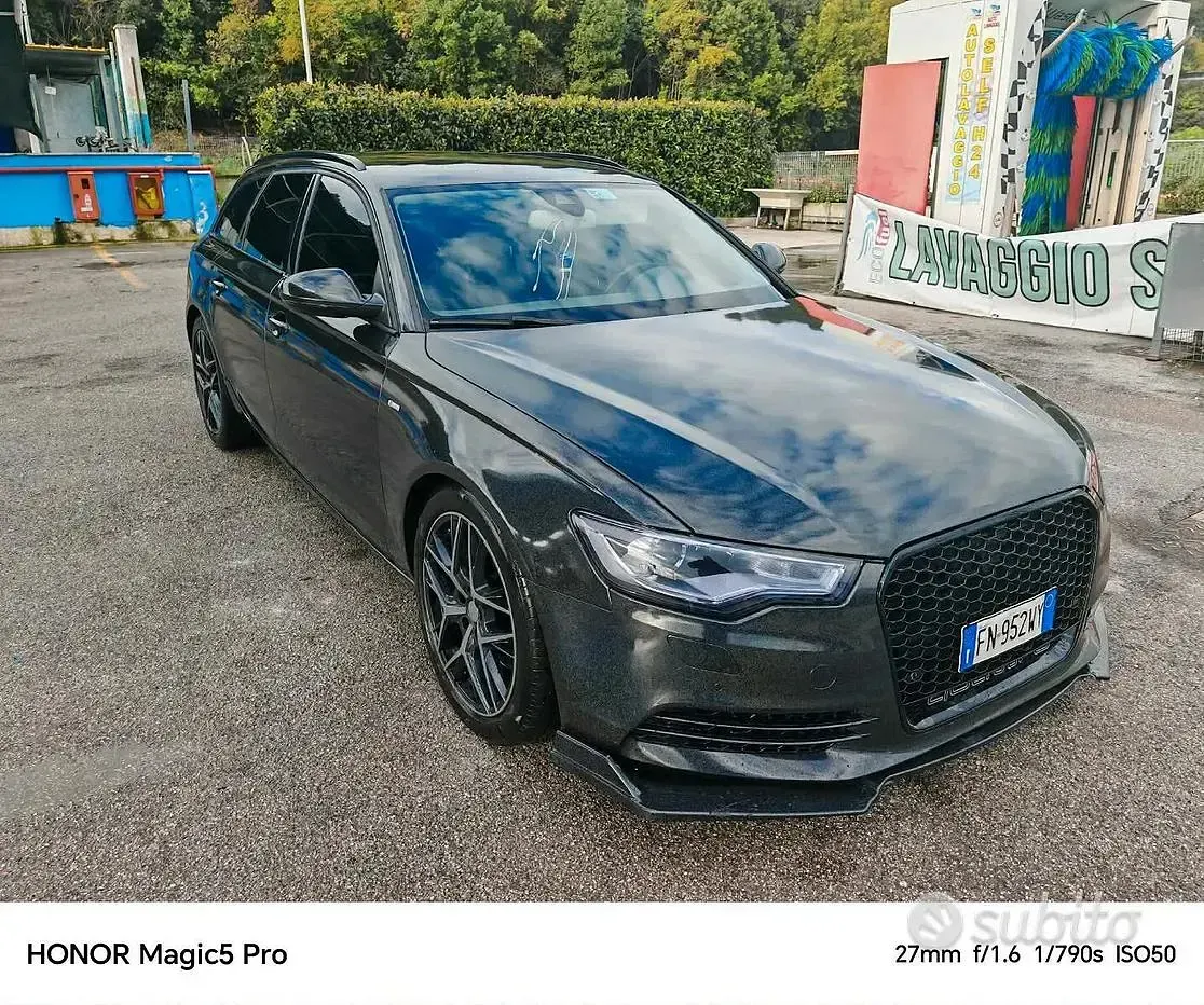 Usata Audi A6 245 CV (180 kW) 2012 Nero Berlina