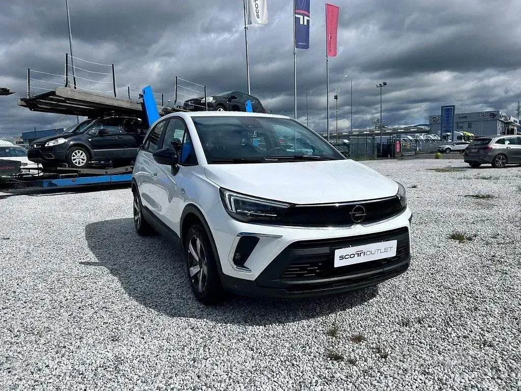 Usata Opel Crossland X Ultimate 110 CV (80 kW) 2022 Bianco SUV