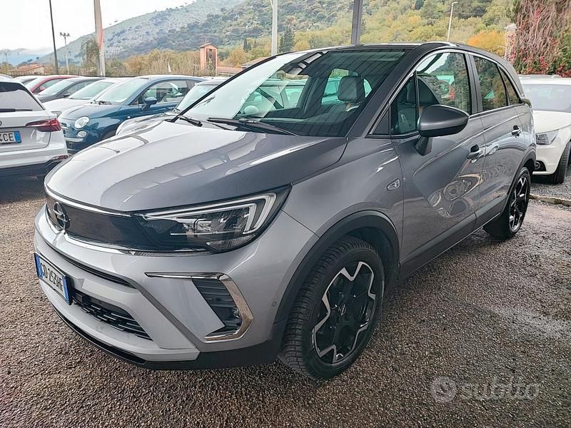 Usata Opel Crossland X Ultimate 130 CV (95 kW) 2021 Grigio SUV