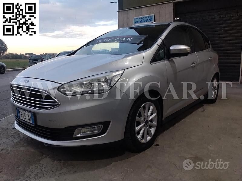 Occasion Ford C-MAX Titanium 120 ch (88 kW) 2015 Gris Monospace