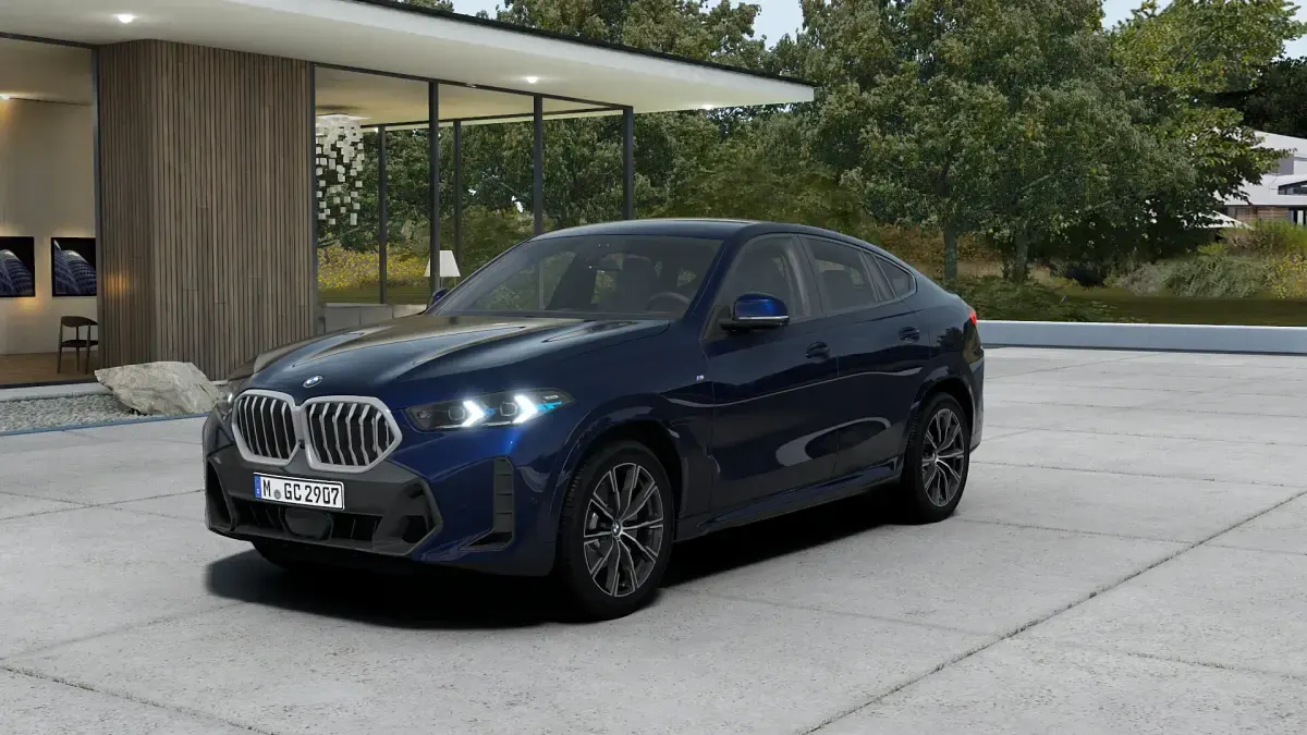 Nuova BMW X6 M Sport 298 CV (219 kW) 2026 Blu SUV