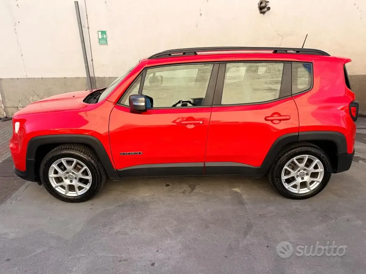 Usata Jeep Renegade Limited 120 CV (88 kW) 2019 Rosso SUV