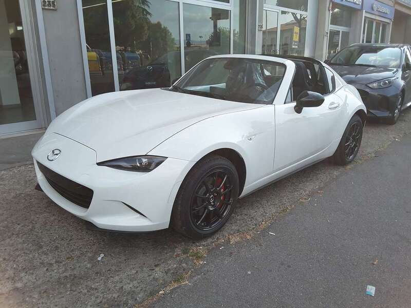 Nuova Mazda MX5 Homura-Line 132 CV (97 kW) 2025 Bianco Cabrio
