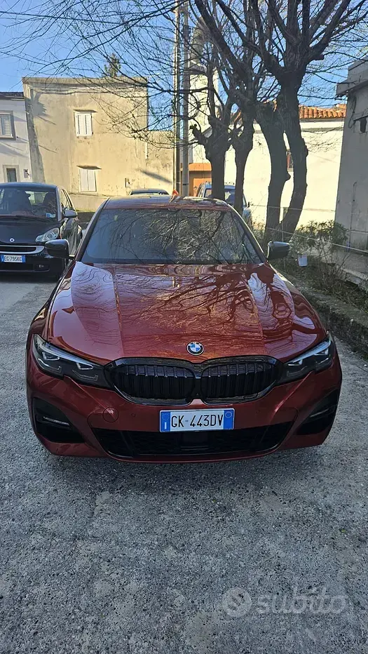 Usata BMW 330 M Sport 286 CV (210 kW) 2021 Arancione Berlina