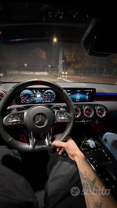 Usata Mercedes A35 AMG AMG 306 CV (225 kW) 2021 Bianco Berlina