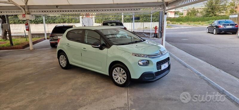 Usata Citroën C3 Shine 102 CV (75 kW) 2019 Verde Utilitaria