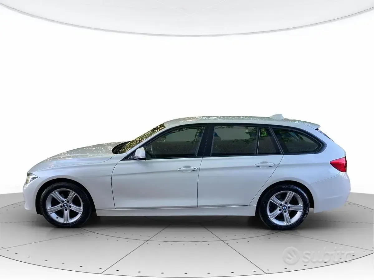 Begagnad BMW 318 Luxury Line 150 HK (110 kW) 2016 Vit Kombi