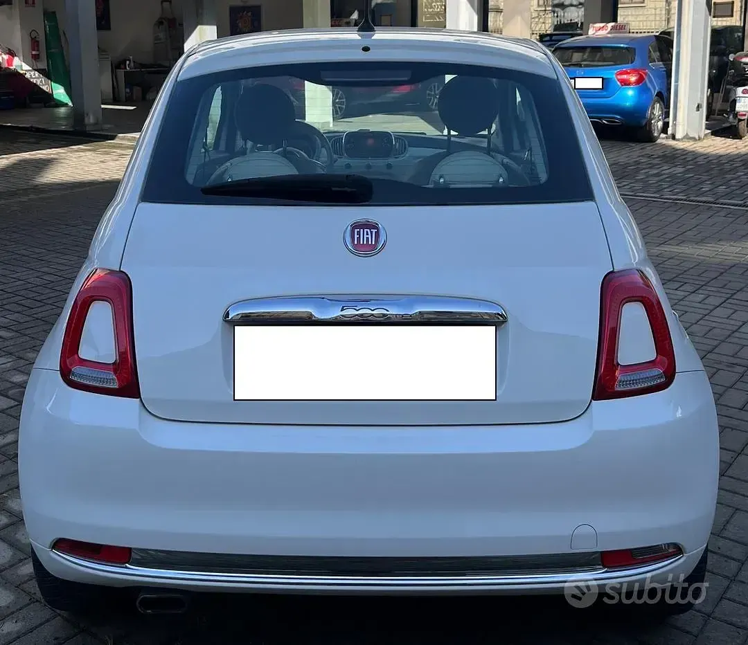 Usata Fiat 500 Lounge 69 CV (50 kW) 2017 Bianco Berlina