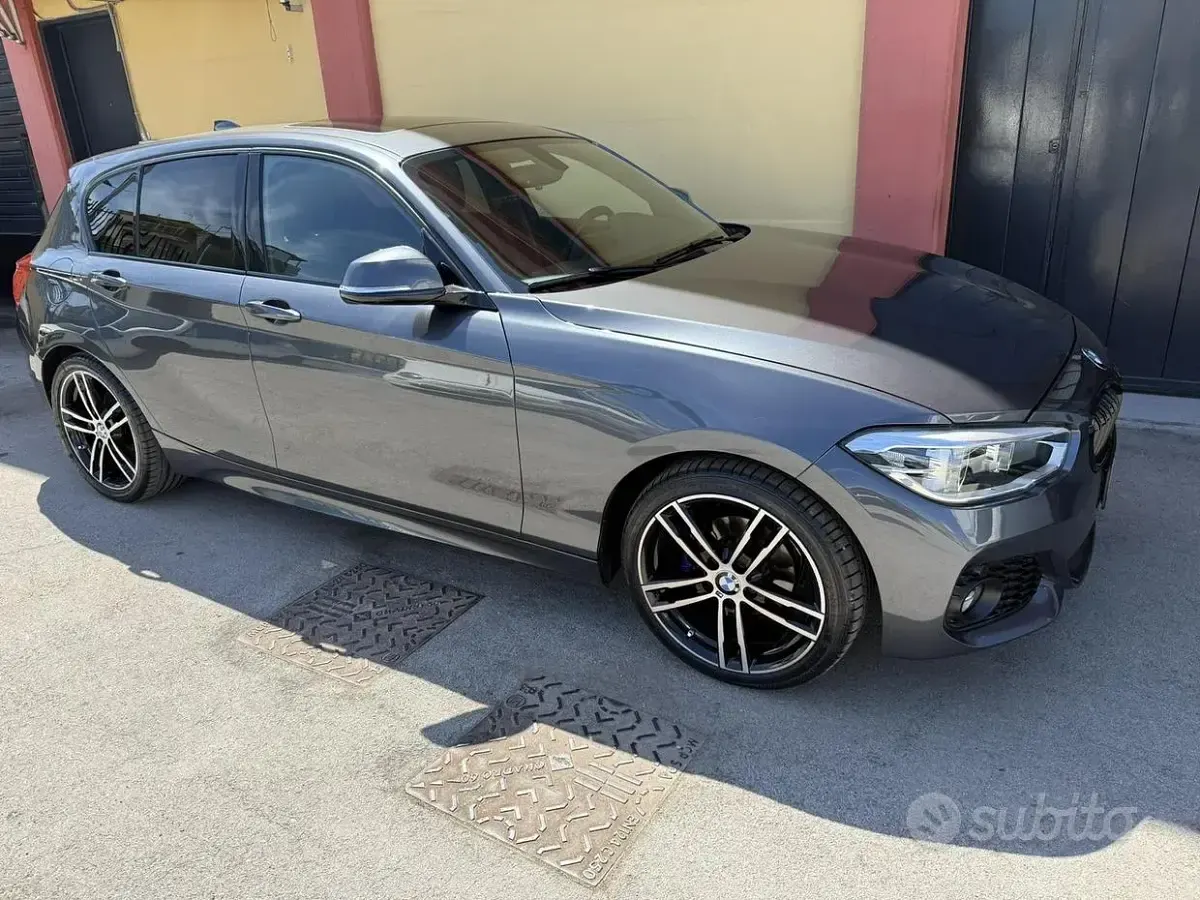 Usata BMW 118 M Sport 150 CV (110 kW) 2019 Grigio Utilitaria