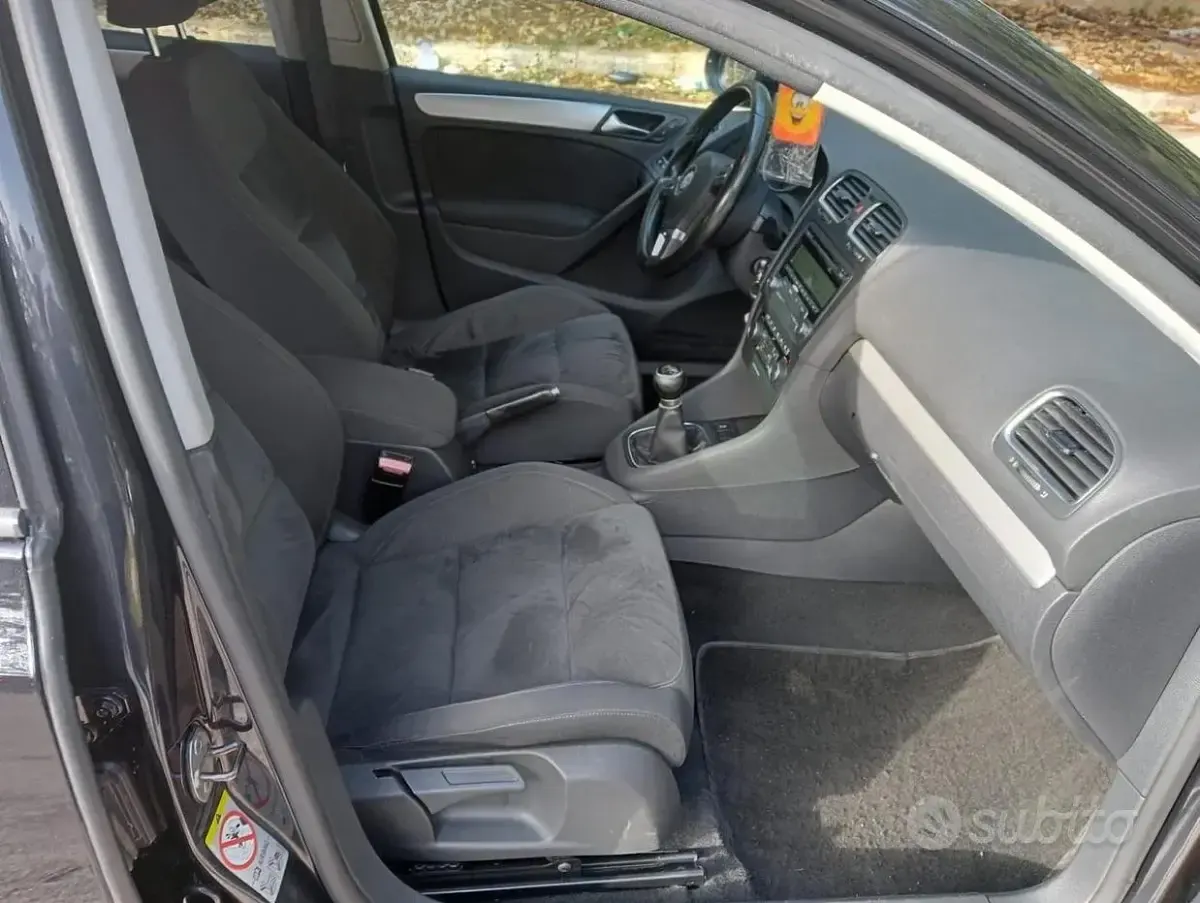 Usata VW Golf VI 160 CV (117 kW) 2011 Nero Utilitaria