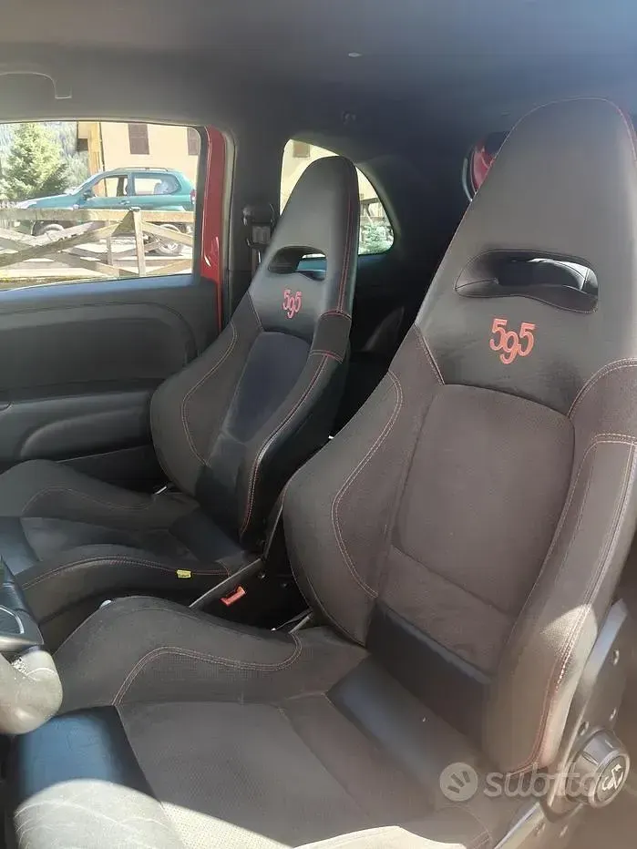 Usata Abarth 595 Competizione 160 CV (117 kW) 2014 Rosso Berlina