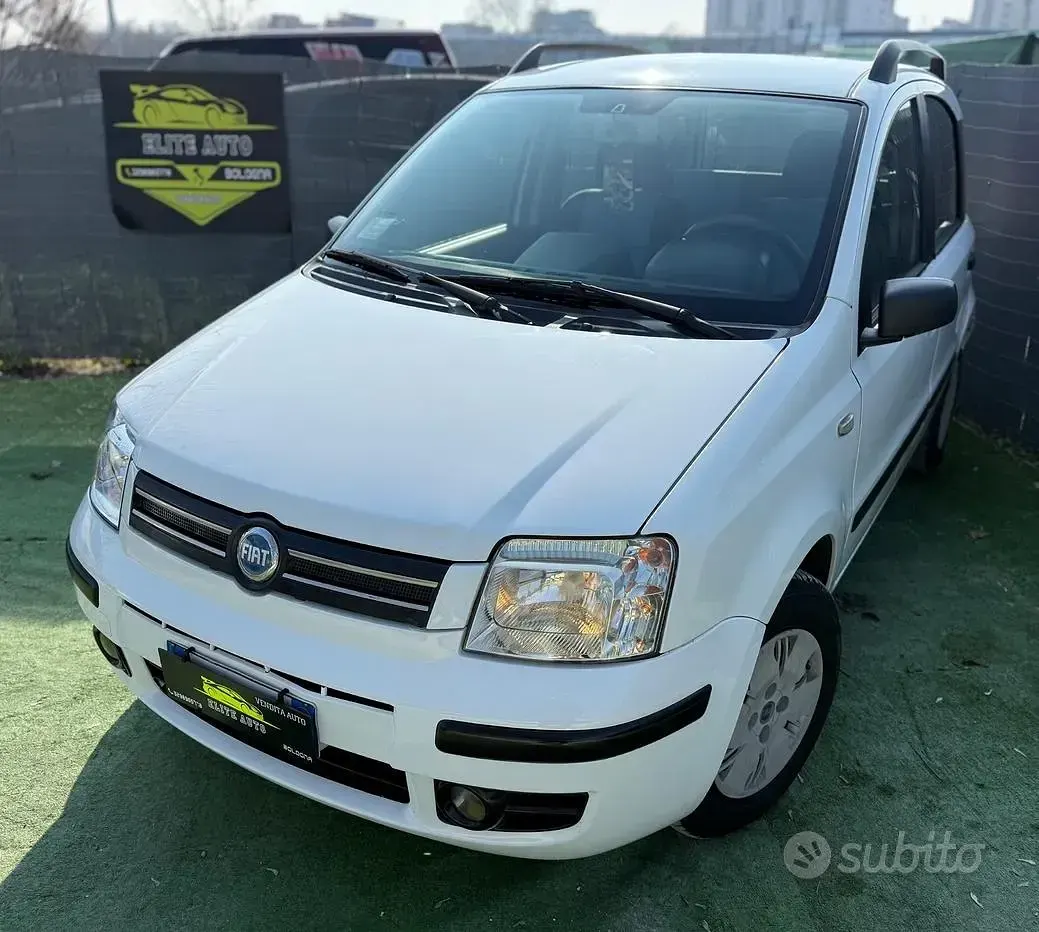 Usata Fiat Panda 60 CV (44 kW) 2008 Bianco Utilitaria