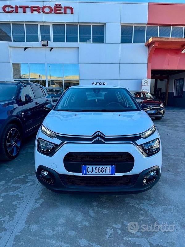 Usata Citroën C3 Feel 102 CV (75 kW) 2022 Bianco Utilitaria