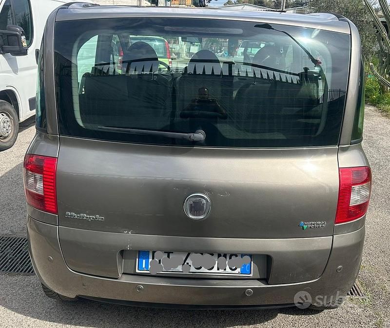 Usata Fiat Multipla 2012 Marrone Monovolume