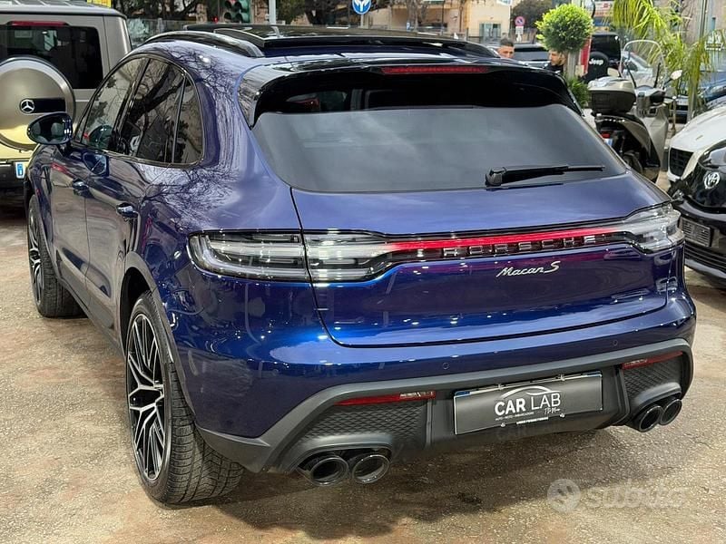 Usata Porsche Macan 381 CV (280 kW) 2023 Blu SUV