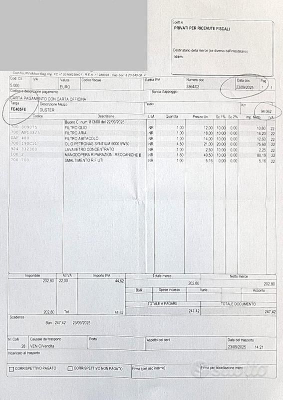 Usata Dacia Duster 2016 Bianco SUV