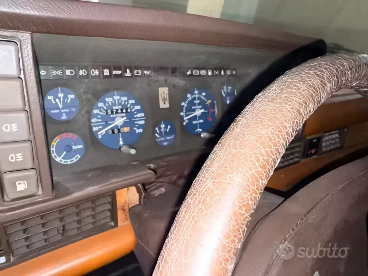 Usata Maserati Biturbo 187 CV (137 kW) 1982 Blu Coupé