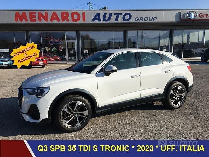 Bianco Usata 2023 Audi Q3 Sport SUV | 31.900 € (Super prezzo) - Immagine 1/4