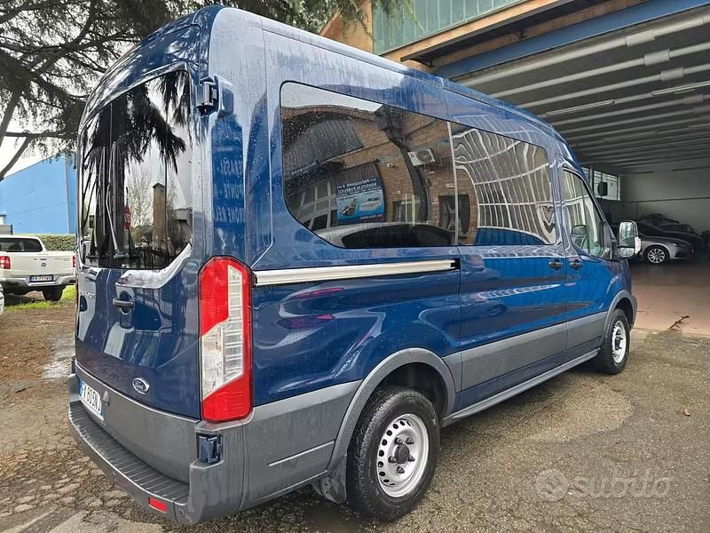 Usata Ford Transit Trend 130 CV (95 kW) 2019 Blu Station wagon
